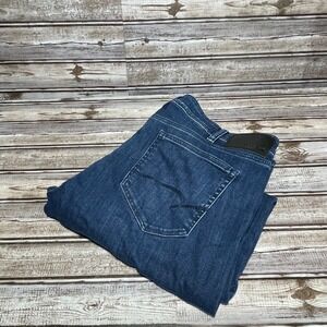 Mavi Zach Dark Wash Denim‎ Jeans Straight Leg 38x30 Actual